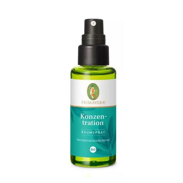 Konzentration Raumspray bio, 50 ml Primavera Konzentration Raumspray bio, 50 ml Primavera