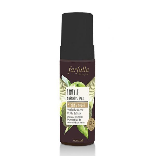 Natural Hair Care, Styling Mousse - Limette, 150 ml Farfalla