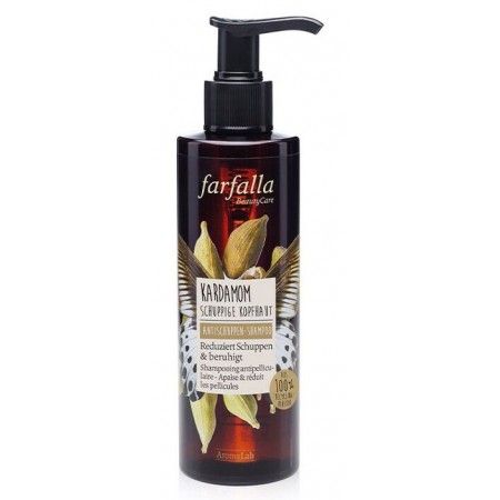 Natural Hair Care, Antischuppen-Shampoo - Kardamom Farfalla