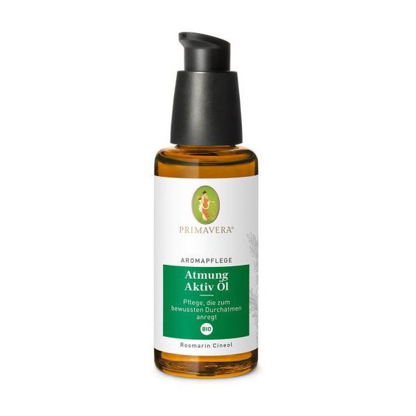 Atmung Aktiv Öl bio, 50 ml Primavera Atmung Aktiv Öl bio, 50 ml Primavera