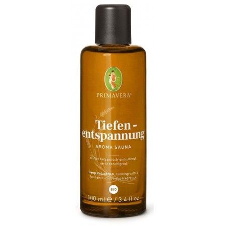 Tiefenentspannung Aroma Sauna bio, 100 ml Primavera