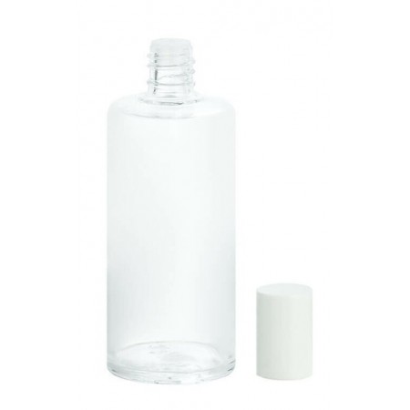 Klarglasflaschen mit Spritzeinsatz 