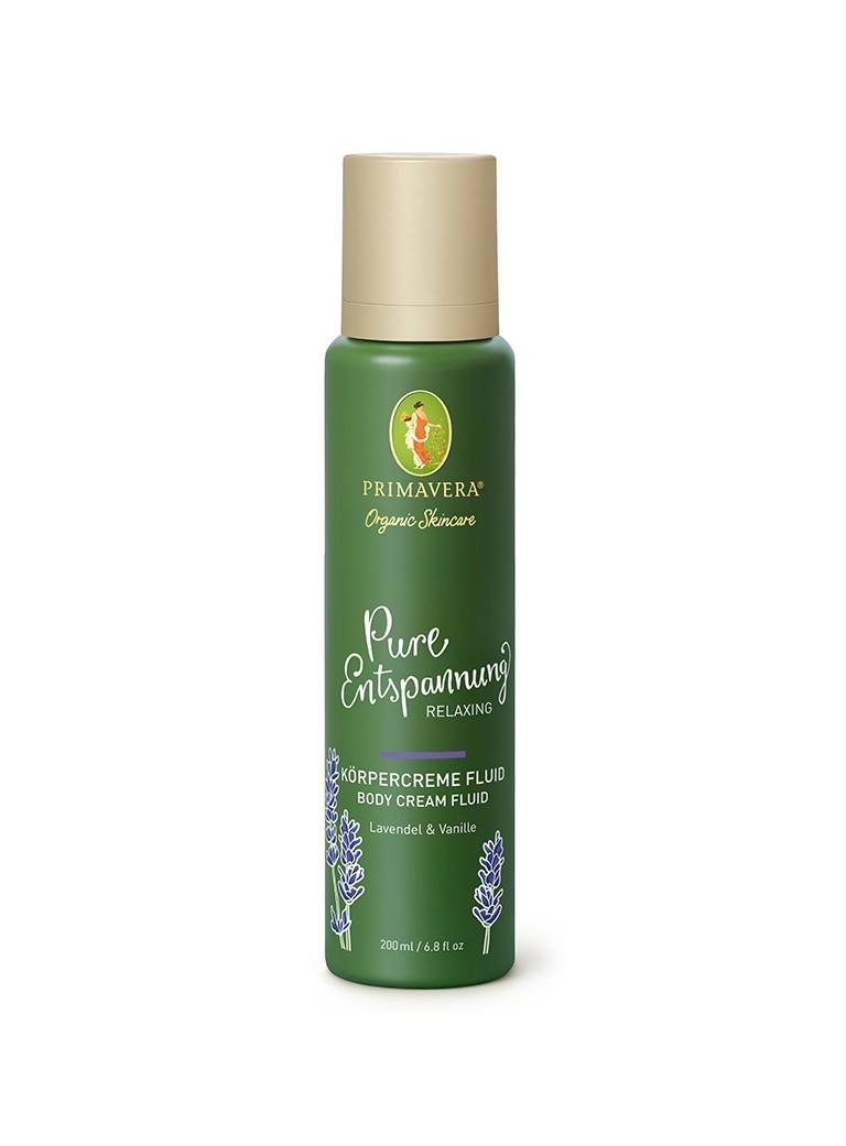 Pure Entspannung Körpercreme Fluid, 200 ml Primavera Pure Entspannung Körpercreme Fluid, 200 ml Primavera