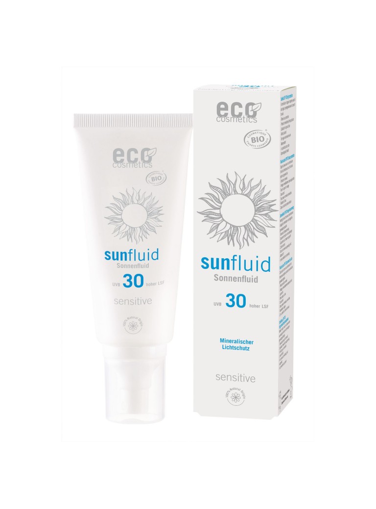 Sonnenfluid sensitive LSF 30, 100 ml eco cosmetics Sonnenfluid sensitive LSF 30, 100 ml eco cosmetics