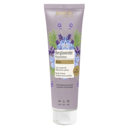 Körperlotion Berglavendel, Relax, 150 ml Farfalla