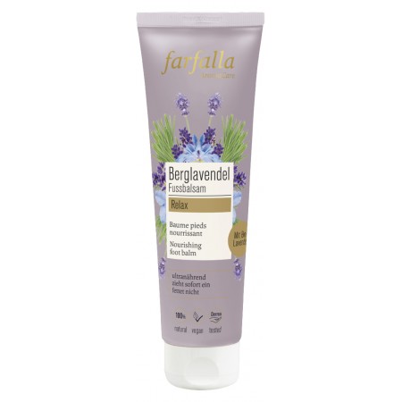 Fußbalsam Berglavendel, Relax, 75 ml Farfalla