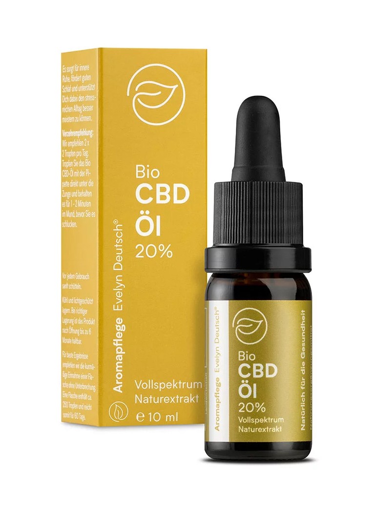 CBD-Öl 20%, bio, 10 ml Evelyn Deutsch CBD-Öl 20%, bio, 10 ml Evelyn Deutsch