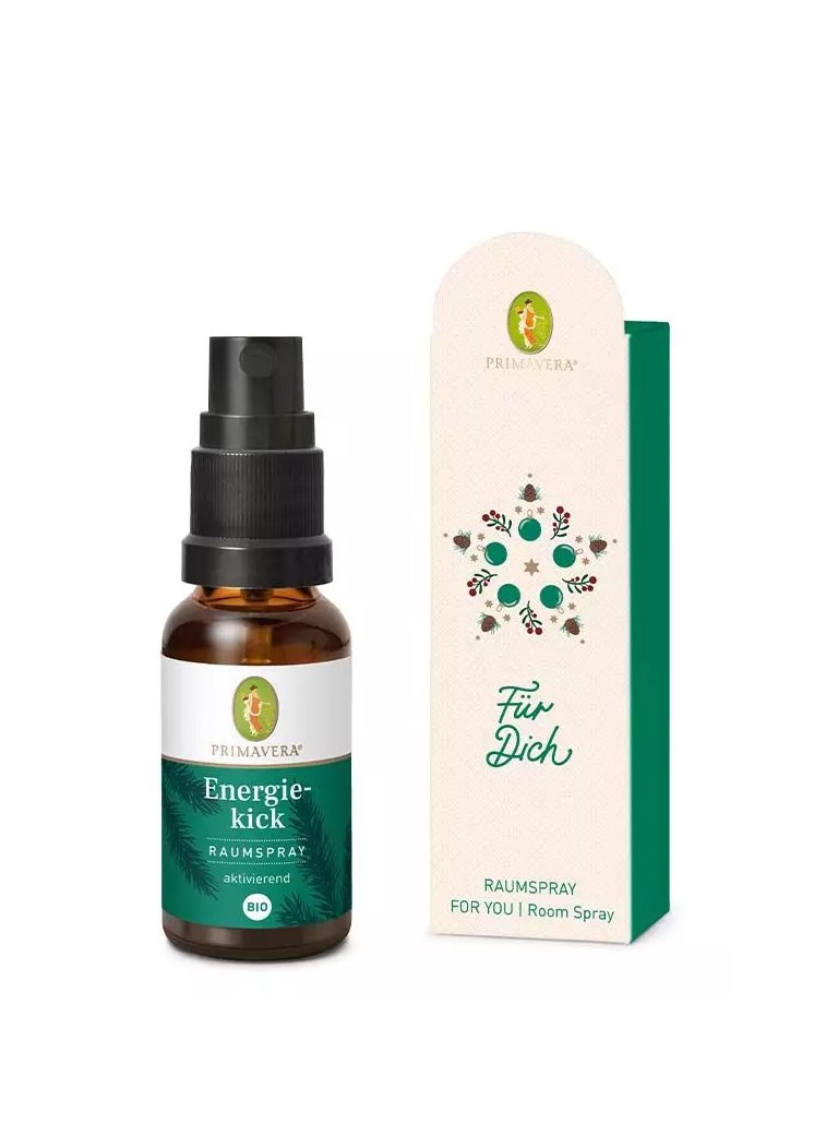 Raumspray Energiekick mit Geschenkanhänger, 25 ml Raumspray Energiekick mit Geschenkanhänger, 25 ml