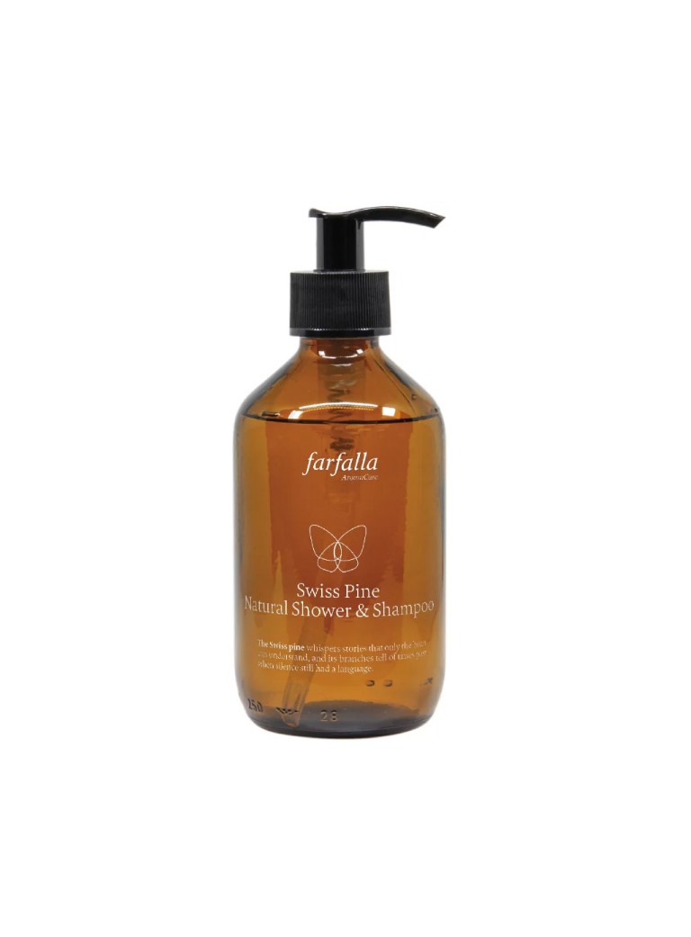 Swiss Pine, Natural Shower & Shampoo, 250 ml Farfalla